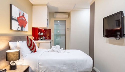 Standard Room, 1 Double Bed, Non Smoking, Kitchenette