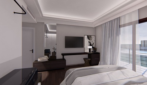 Superior Double Room, 1 Bedroom, Pool View