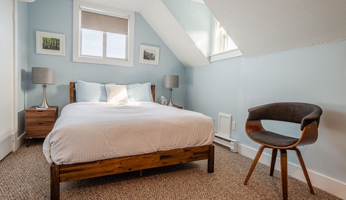 Clark Room, 1 Queen Bed, Shared Bathroom (at The Guest House)