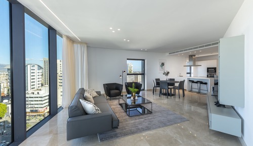 Luxury Apartment, 2 Bedrooms, 2 Bathrooms, City View