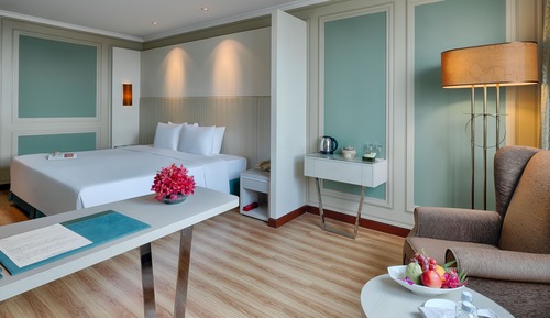 Deluxe Single Room, 1 Queen Bed, City View