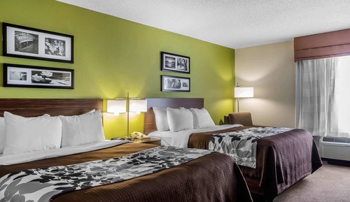Double Room, 2 Queen Beds, Non Smoking