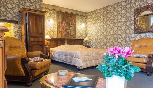 Chambre deluxe avec 1 lit double extra-long côté jardin