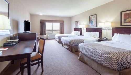 Deluxe Room, Non Smoking (3 Double Beds)