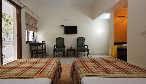 Executive Twin Room, 1 Bedroom, Balcony, City View