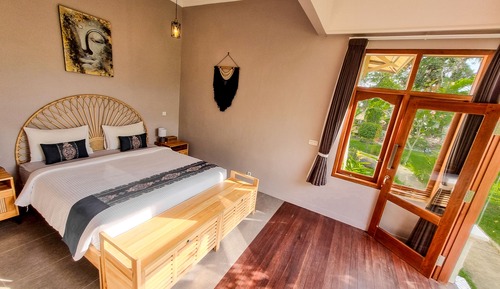 Deluxe Double Room, 1 King Bed, Garden View, Ground Floor