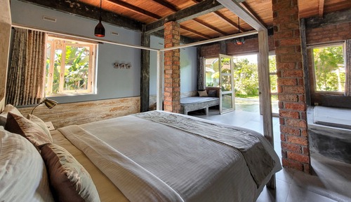 Superior Double Room, Terrace, Garden View