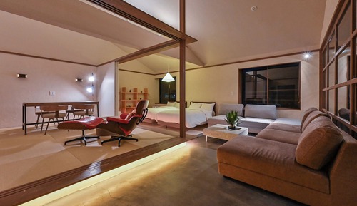 Premium Japanese/Western style room with hot spring "Jyoha" -yuzuriha