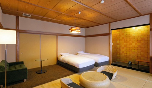 Japanese Western Twin Room with Private Bath