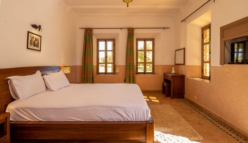 Comfort Double Room, 1 King Bed, Terrace, Garden View