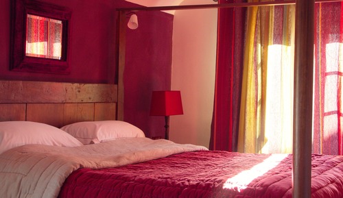 Honeymoon Room, 1 King Bed, Private Bathroom, Courtyard View