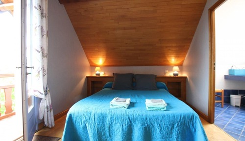 Double Room, Mountain View (Bleue)