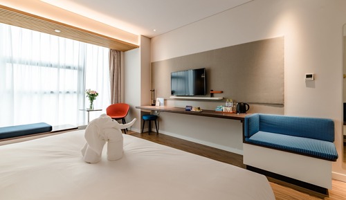 Standard Room, 1 King Bed, Non Smoking (Extra Area)