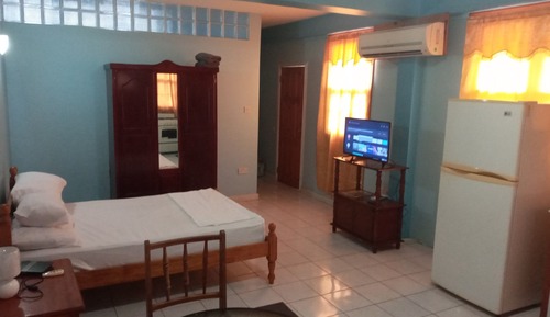 Traditional Studio Suite, 2 Double Beds, Mountain View