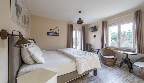 Romantic Double Room, 1 King Bed, Non Smoking, Garden View