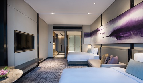 Standard Room, 2 Double Beds, Garden View