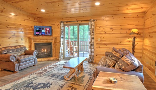 Premium Suite, 1 King Bed, Fireplace