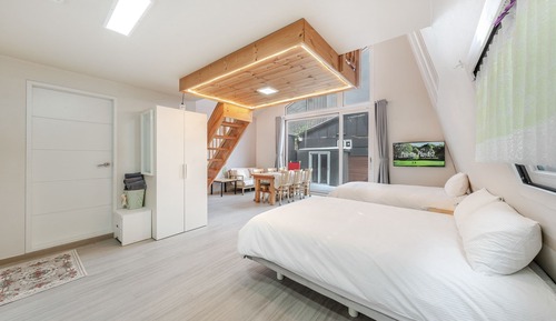 Basic Room, 2 Bedrooms (Building B (Ocean View / BBQ))