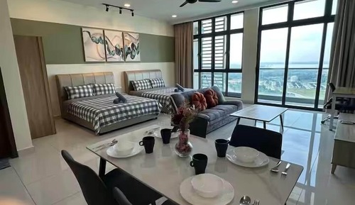 Apartment, 2 Queen Beds, Non Smoking, Balcony
