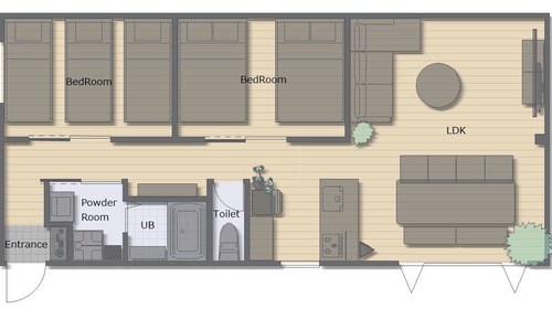 (Nagisa) Basic House with Private Sauna/Jacuzzi, Private Dog Park & Barbeque Grill, Non Smoking