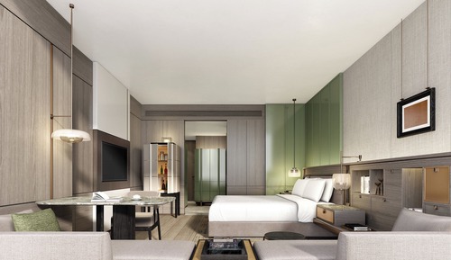 Standard Room, 1 King Bed, Club Lounge Access
