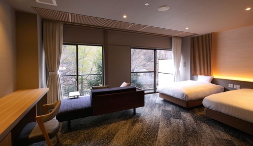 Standard Twin Beds Room - Shower Only - Non-Smoking