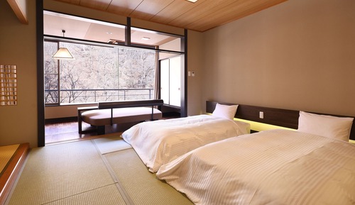 Standard Japanese-Style Twin Beds Room - Indoor Bath - Non-Smoking