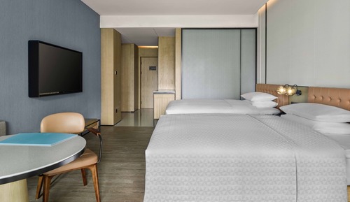 Premier Room, 2 Double Beds, River View
