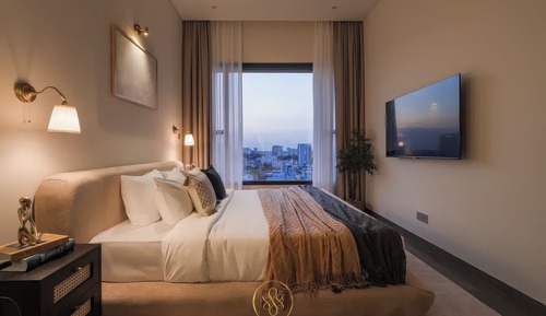 Superior Apartment, 4 Bedrooms, Kitchen, City View