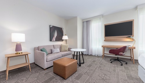 Studio Suite, 1 King Bed, Accessible Bathtub, Kitchen (Communications)