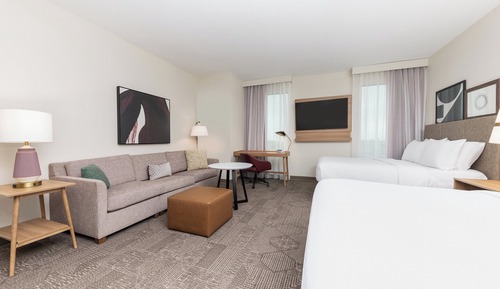 Studio Suite, 2 Queen Beds, Kitchen