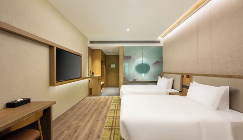 Suite, 2 Double Beds (Private Hot Spring)