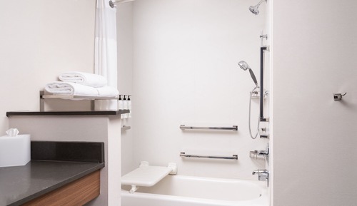 Suite, 1 King Bed with Sofa bed, City View (Mobility/Hearing Accessible, Tub)