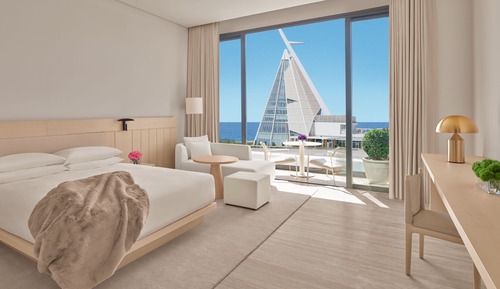 Deluxe Room, 2 Queen Beds, Non Smoking, Sea View