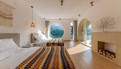 Family Double or Twin Room, Hill View