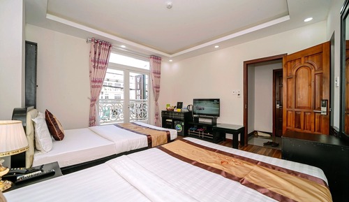 Deluxe Twin Room, Balcony, City View