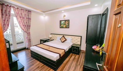 Deluxe Double Room, Balcony, City View