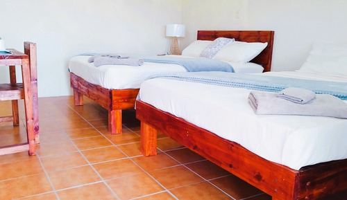 City Double Room, Multiple Beds, Ground Floor