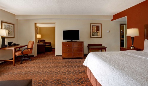 Suite, 1 King Bed, Non Smoking, Refrigerator & Microwave