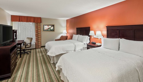 Standard Room, 2 Double Beds, Accessible (Hearing Accessible)