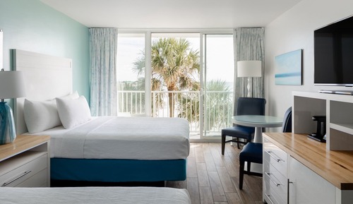 Superior Oceanfront Two Queen