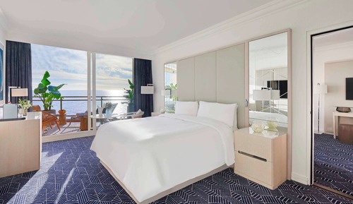 Riviera Suite, sea view, Kingsize bed or double beds