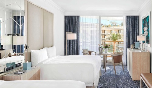 Fairmont Garden View, Twin double beds