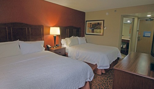 Room, 2 Queen Beds, Non Smoking, Refrigerator & Microwave