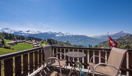 Double Room, lake Thun view
