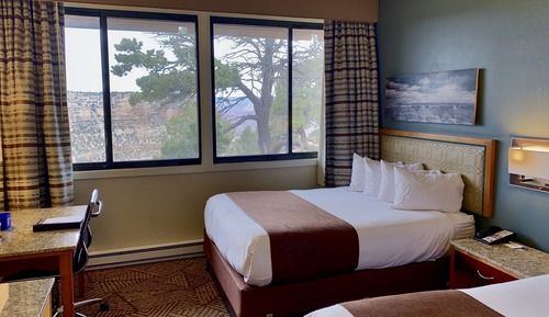 Standard Room, 2 Queen Beds (Partial Canyon View)