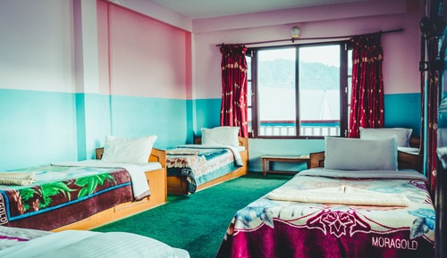 Basic Shared Dormitory, Mixed Dorm, Lake View