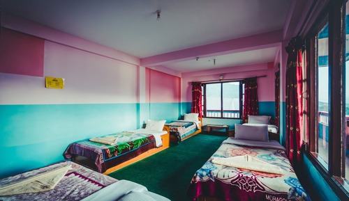Basic Shared Dormitory, Mixed Dorm, Lake View