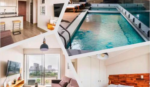 Deluxe One-Bedroom Apartment with City View