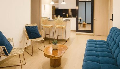 One-Bedroom Apartment with Balcony and City View